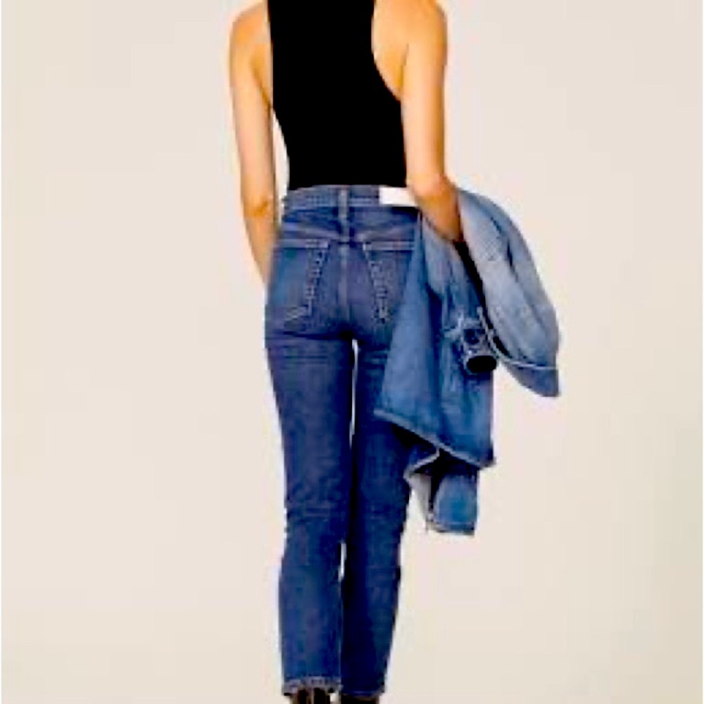 RE/DONE BRAND NEW WITH TAGS high rise ankle crop 👖 Jeans!